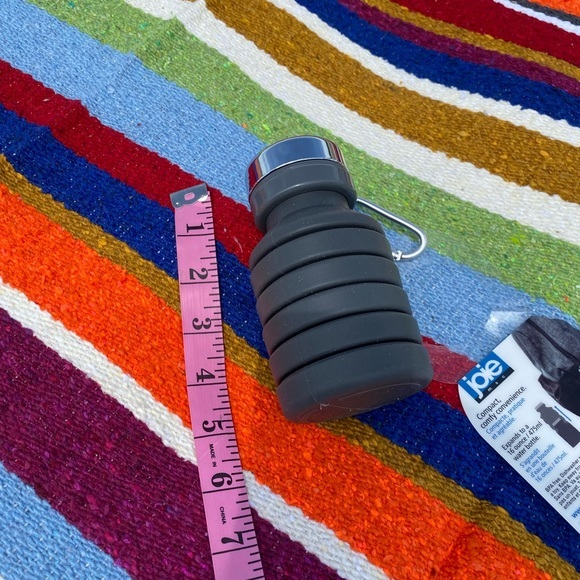JOIE compact, portable reusable bev container w/carabiner ♻️unisex/practical - Picture 1 of 13